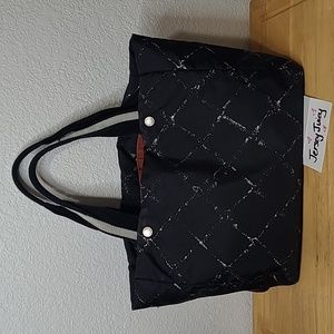 CHANEL Black Quilted Tote Bag